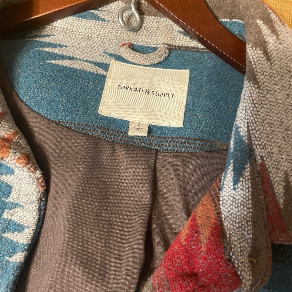 Thread & Supply Multicolor Patterned Jacket - image 2